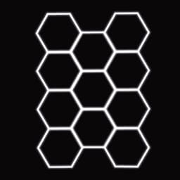 11 Grids Single Color Hex