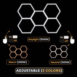 5 Grids Adjustable Color Hex
