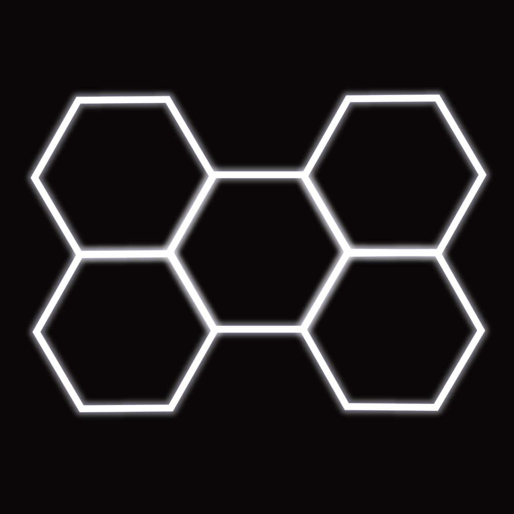 5 Grids Single Color Hex