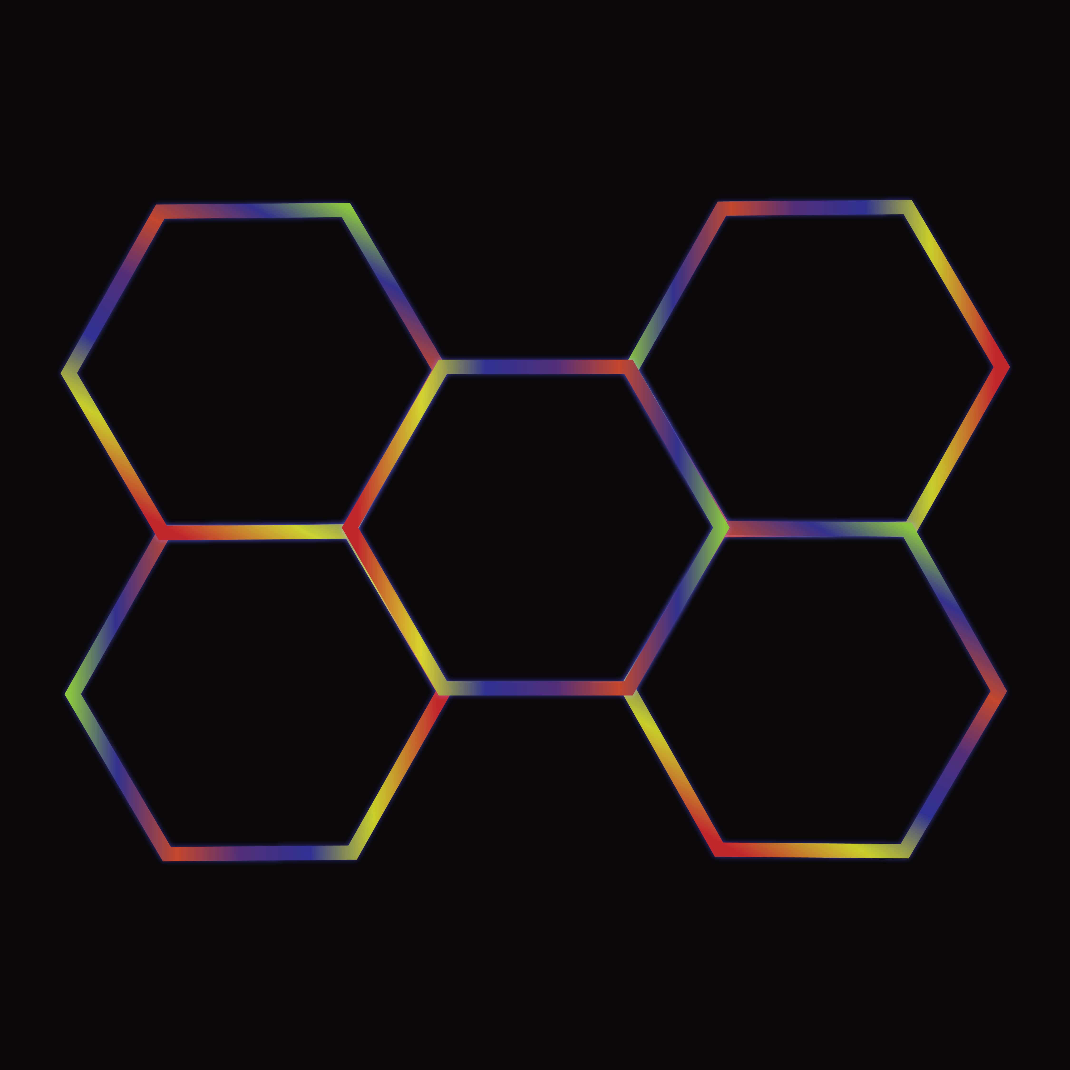 5 Grids Hex (RGB-S008)