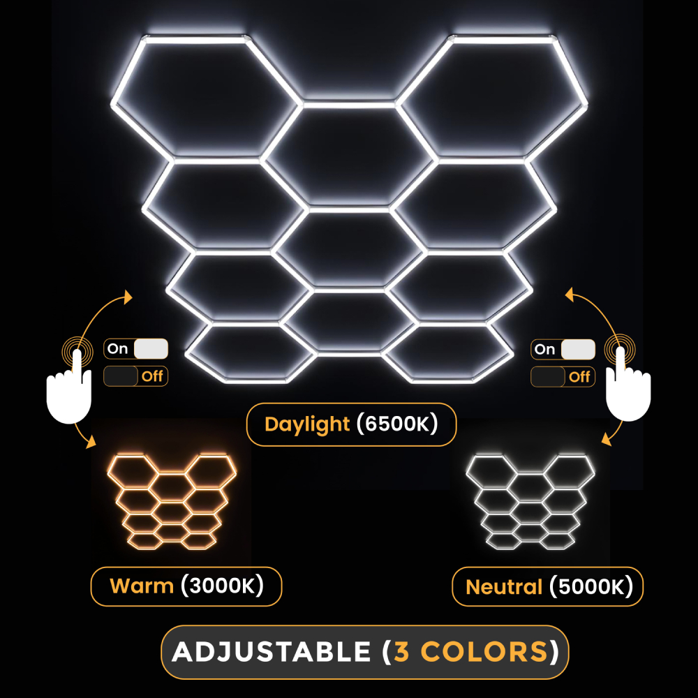 11 Grids Hex (Adjustable Colors)
